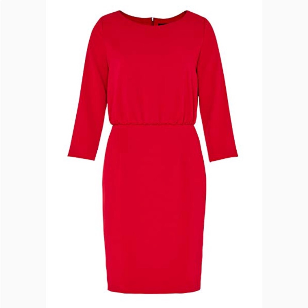 NWOT Hallhuber Red Dress